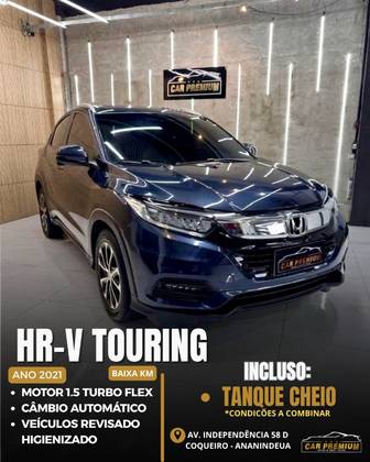 HONDA HR-V 1.5 16V TURBO GASOLINA TOURING 4P AUTOMÁTICO HONDA HR-V 1.5 16V TURBO GASOLINA TOURING 4P AUTOMÁTICO